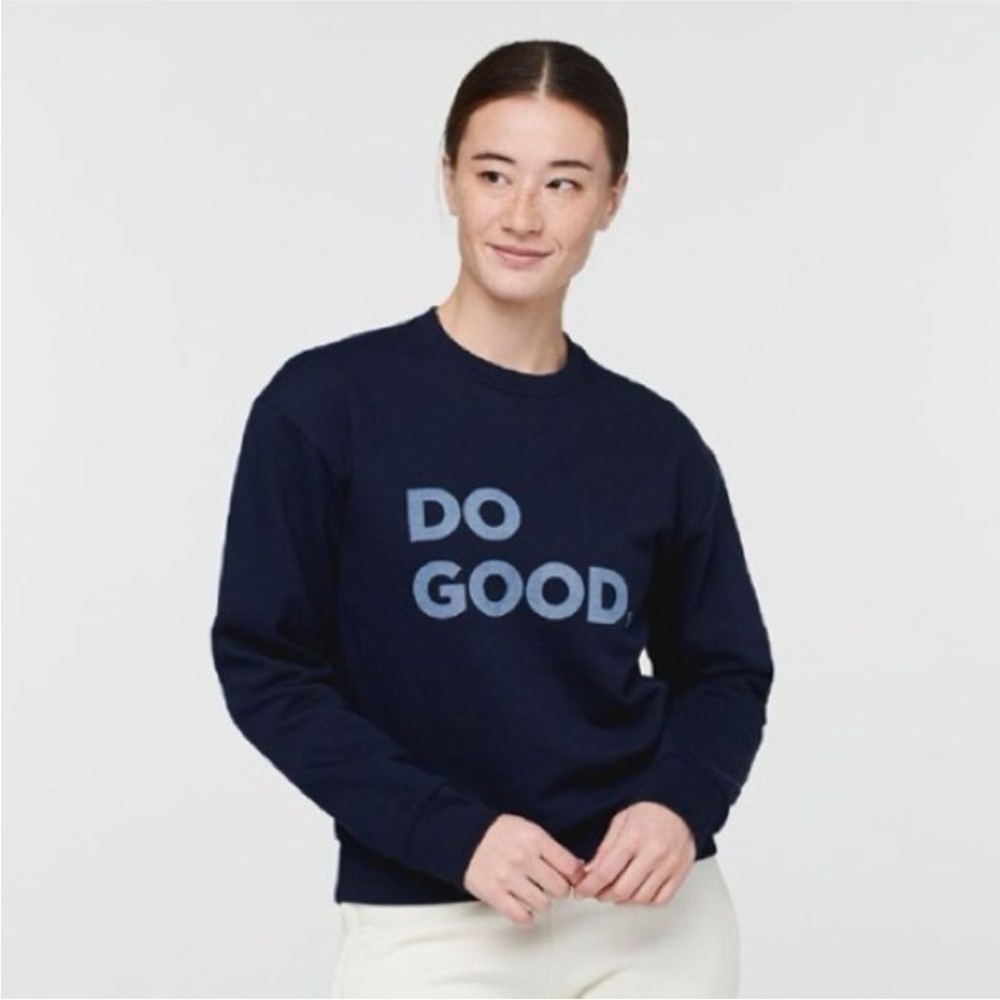 Cotopaxi Navy 'Do Good' Sweatshirt